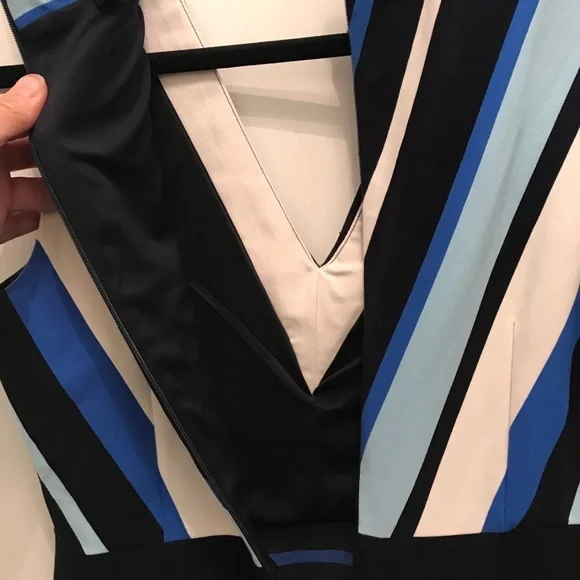 Banana Republic | Chevron Print Ponte Knit Dress - Picture 4 of 5